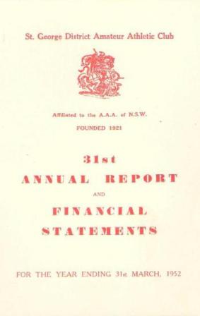 31st Annual Report
